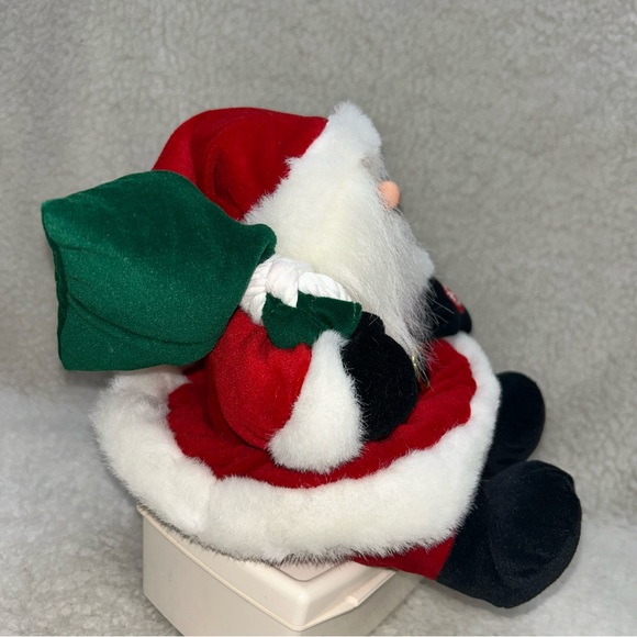 Main Joy Limited 7" x 7" singing Santa Claus Vintage Hong Kong loud singing - Picture 4 of 12